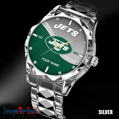 New York Jets Warterproof Sports Men Watches Top Brand Luxury Clock Style 2025