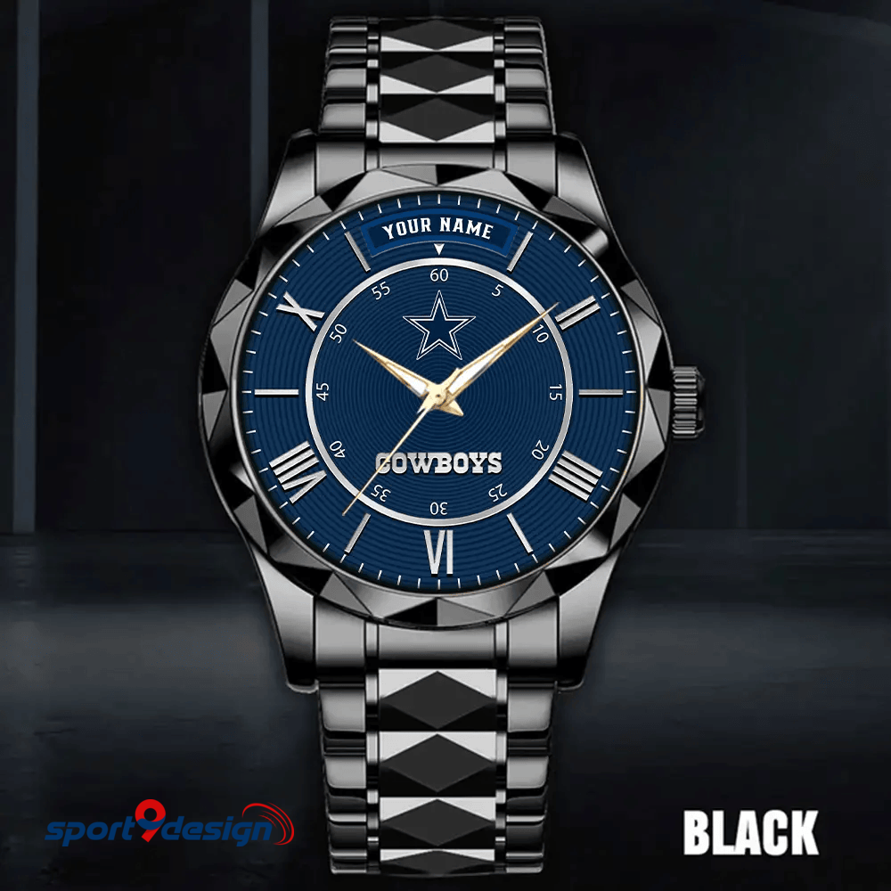 Dallas Cowboys Business Watch For Men Automatic Mechanical Stainless Steel Band 2025