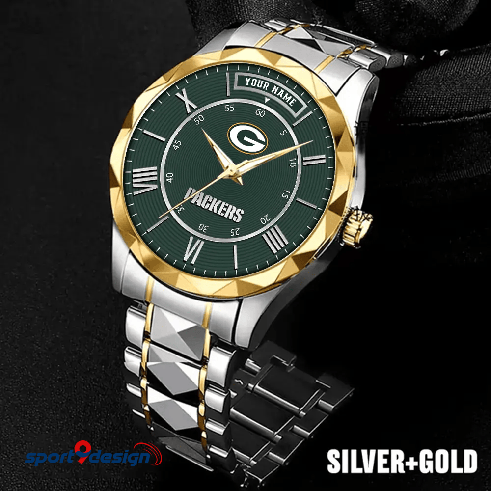 Green Bay Packers Business Watch For Men Automatic Mechanical Stainless Steel Band 2025