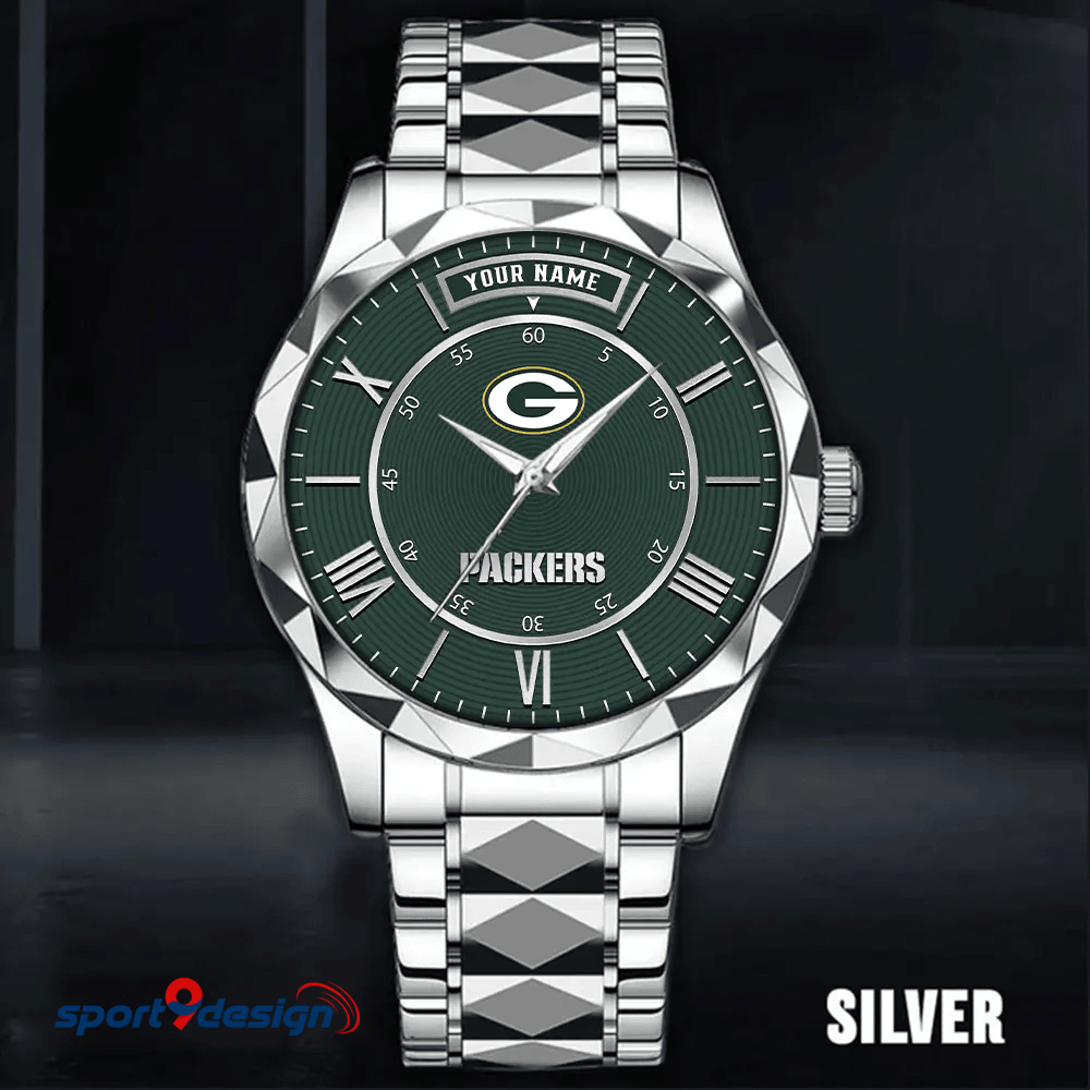 Green Bay Packers Business Watch For Men Automatic Mechanical Stainless Steel Band 2025