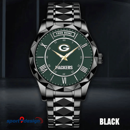 Green Bay Packers Business Watch For Men Automatic Mechanical Stainless Steel Band 2025