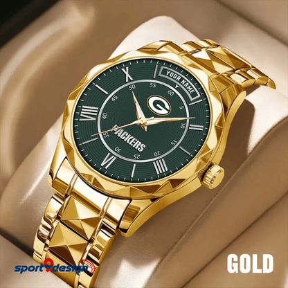 Green Bay Packers Business Watch For Men Automatic Mechanical Stainless Steel Band 2025
