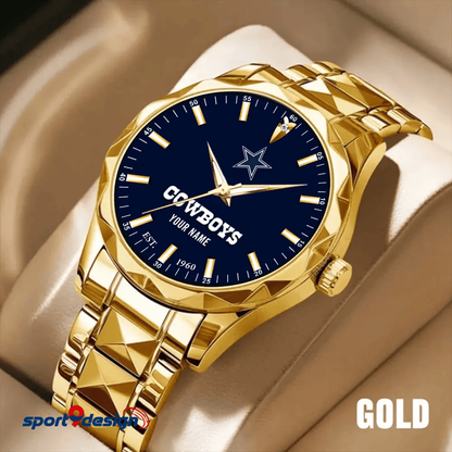 Dallas Cowboys Luxury Diamond Men Watch Trending 2025