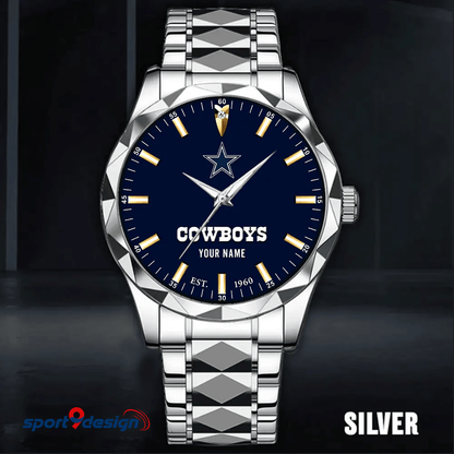 Dallas Cowboys Luxury Diamond Men Watch Trending 2025