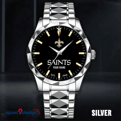 New Orleans Saints Luxury Diamond Men Watch Trending 2025