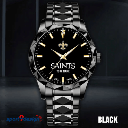 New Orleans Saints Luxury Diamond Men Watch Trending 2025