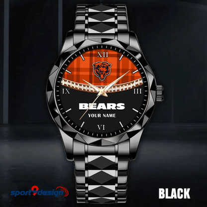 Chicago Bears Luxury Diamond Men Watch Trending 2025