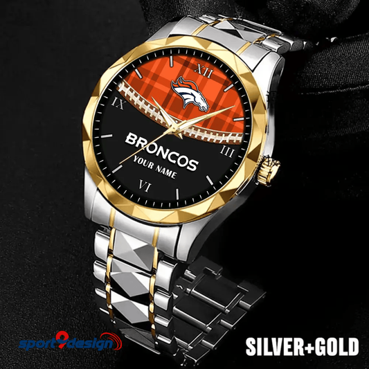 Denver Broncos Luxury Diamond Men Watch Trending 2025