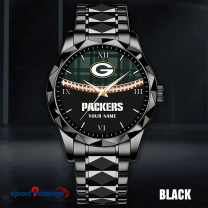 Green Bay Packers Luxury Diamond Men Watch Trending 2025