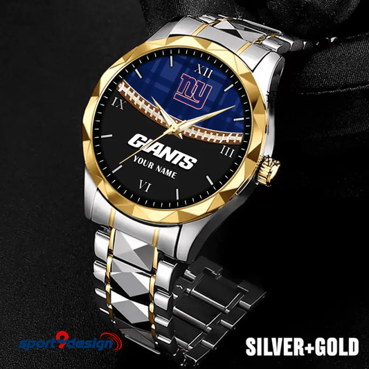 New York Giants Luxury Diamond Men Watch Trending 2025