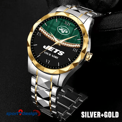 New York Jets Luxury Diamond Men Watch Trending 2025