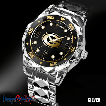 Green Bay Packers Luxury Diamond Men Watch Trending 2025