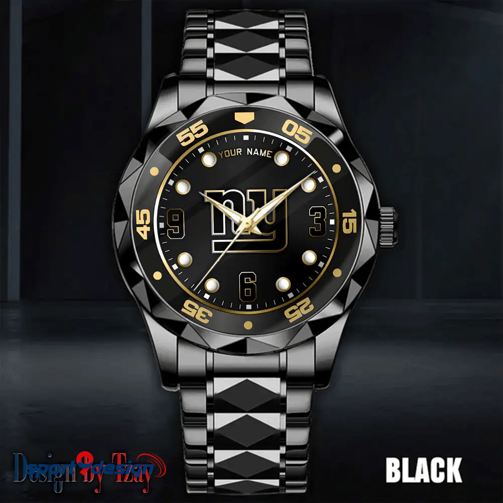 New York Giants Luxury Diamond Men Watch Trending 2025