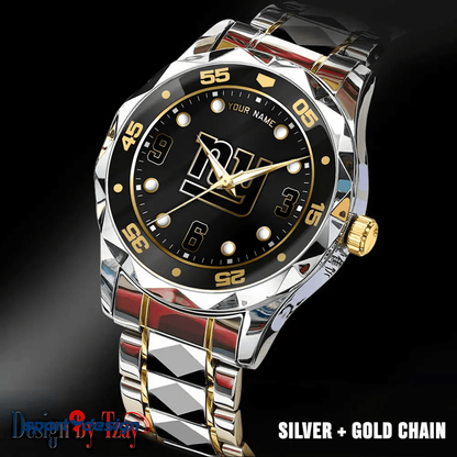 New York Giants Luxury Diamond Men Watch Trending 2025