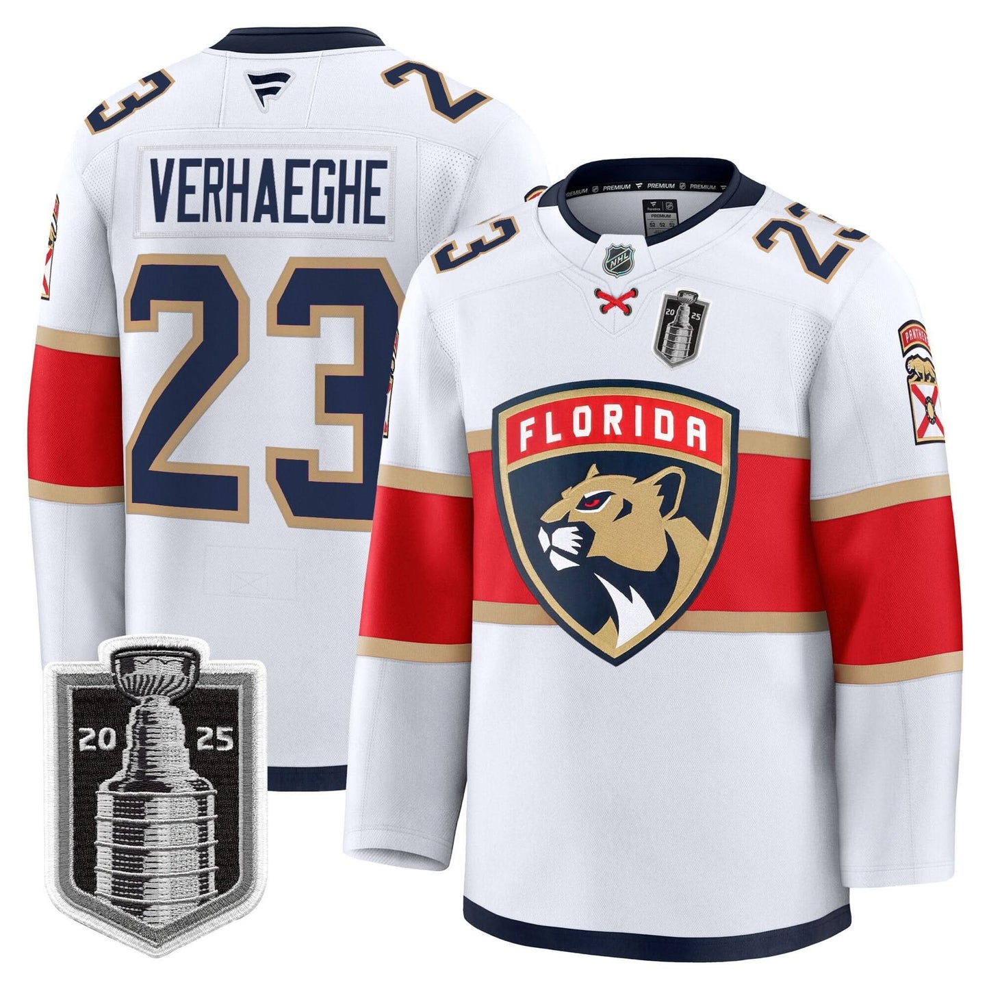 Men's Florida Panthers 2025 Stanley Cup Final Premium Jersey - All Stitched