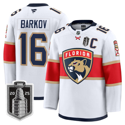 Men's Florida Panthers 2025 Stanley Cup Final Premium Jersey - All Stitched