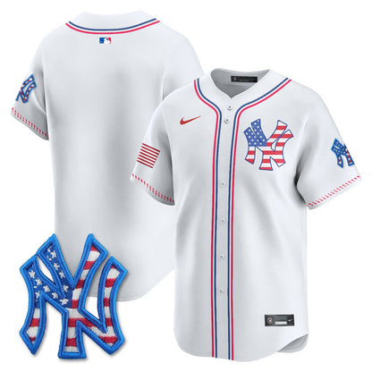 NYY 2025 Fourth of July Jersey - All Stitched