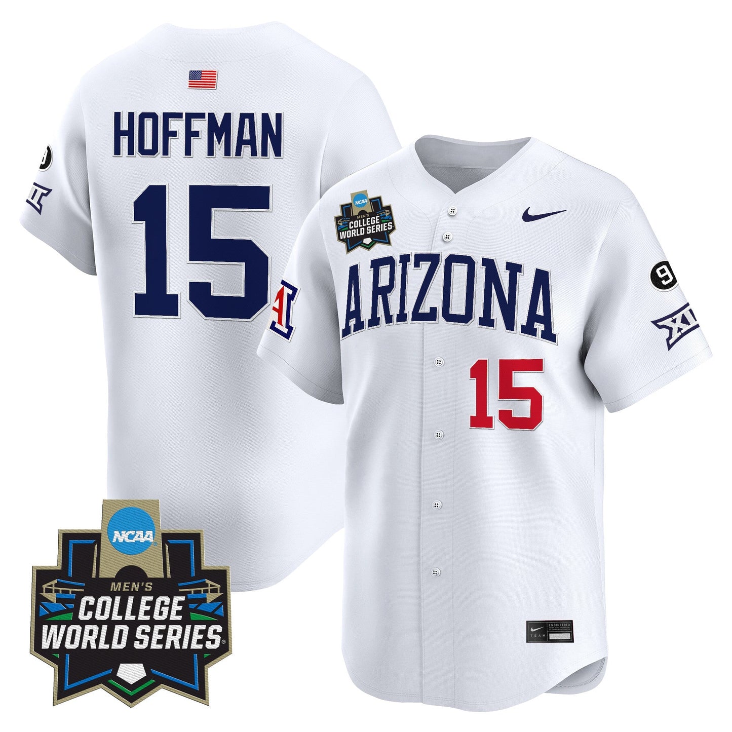 Men's Arizona Wildcats 2025 World Series Vapor Premier Limited Jersey - All Stitched