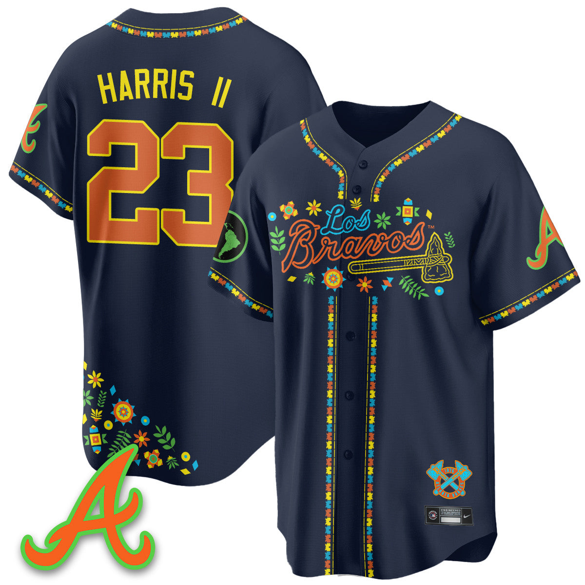 ATL 2025 "Los Bravos" Jersey - All Stitched