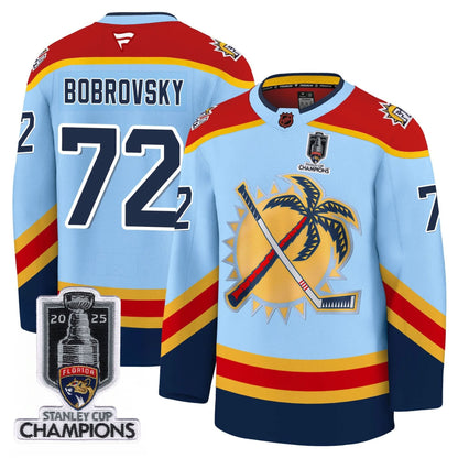 Men's Florida Panthers 2025 Stanley Cup Champions Jersey - All Stitched