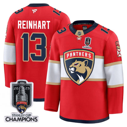 Men's Florida Panthers 2025 Stanley Cup Champions Jersey - All Stitched