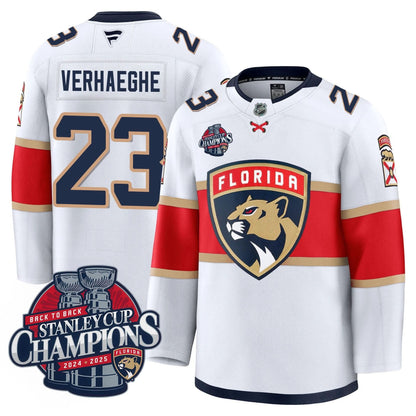 Florida Panthers 2025 Stanley Cup B2B Champions Jersey N1 - All Stitched