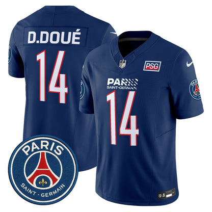 Men's Paris Saint-Germain 2025 Soccer x Football Vapor Limited Jersey - Stitched