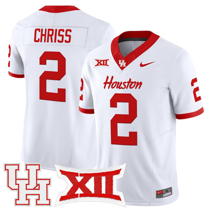 Men's Houston Cougars 2025 Vapor Limited Jersey - All Stitched