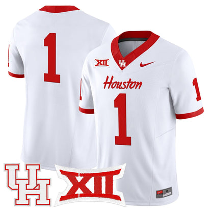 Men's Houston Cougars 2025 Vapor Limited Jersey - All Stitched