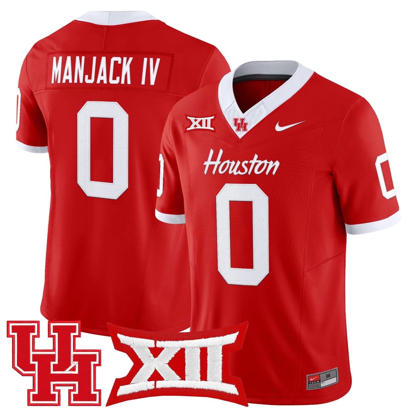 Men's Houston Cougars 2025 Vapor Limited Jersey - All Stitched