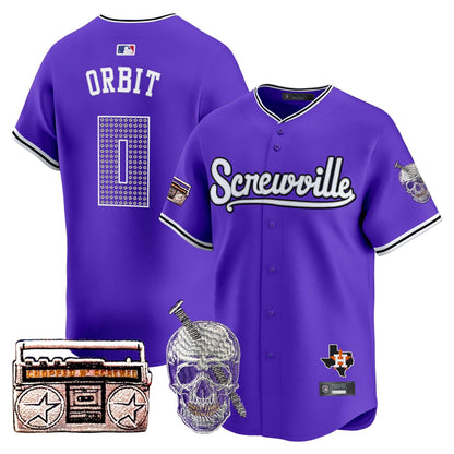 Astros DJ Screw 2025 Vapor Premier Limited Jersey - All Stitched