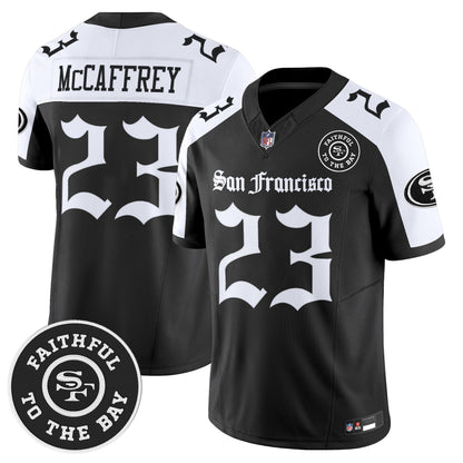 Men's San Francisco 49ers 'Gothic Edition' Vapor Limited Jersey - All Stitched