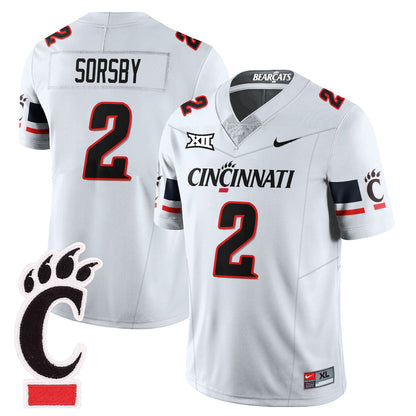 Cincinnati Bearcats Football 2025 Uniform - All Stitched