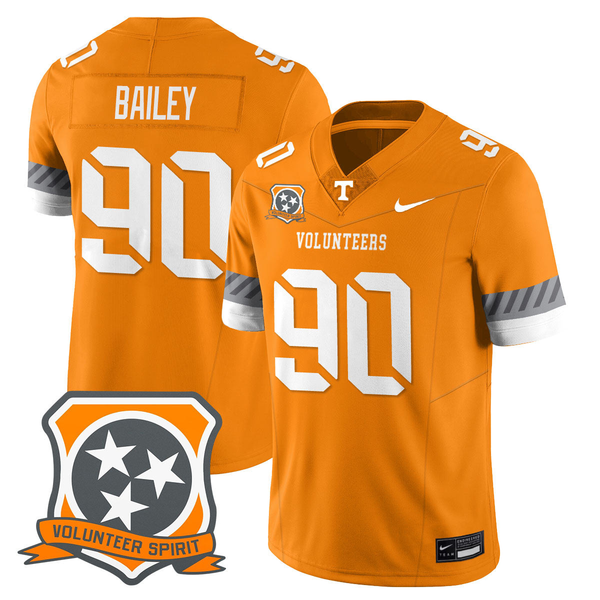 Men's Tennessee Volunteers 2025 Spirit Jersey - All Stitched