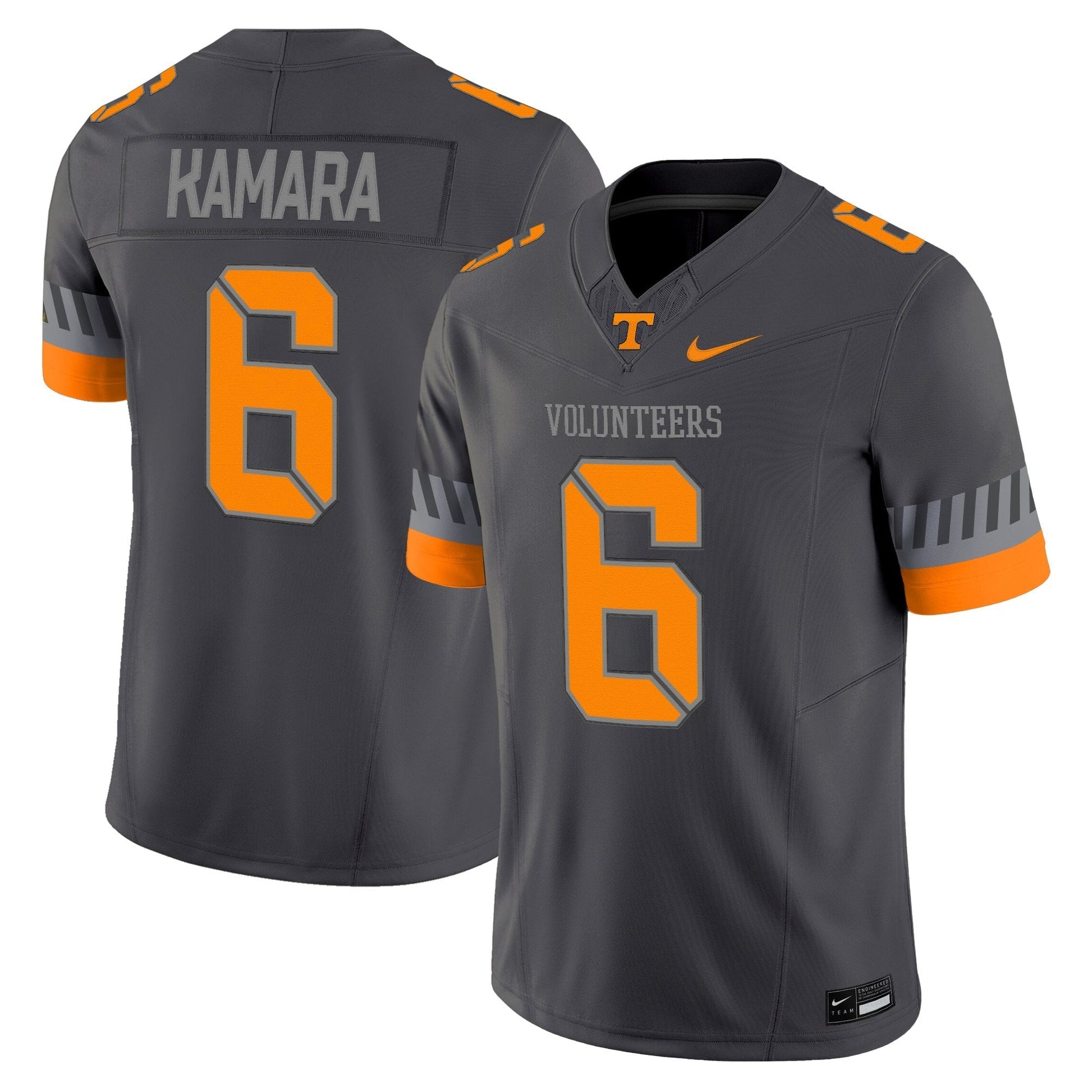 Men's Tennessee Volunteers 2025 'Smokey Grey Series' Vapor Limited Jersey - All Stitched
