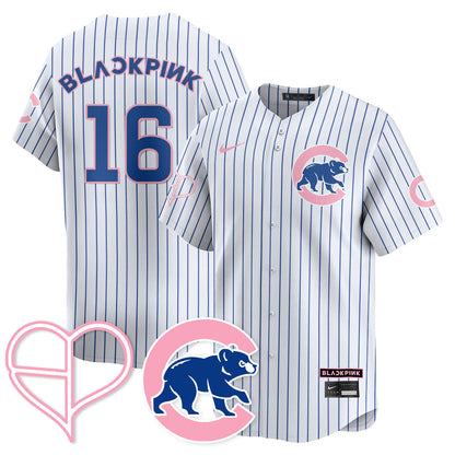 Men's Chicago Cubs BLΛƆKPIИK 2025 Limited Jersey - All Stitched