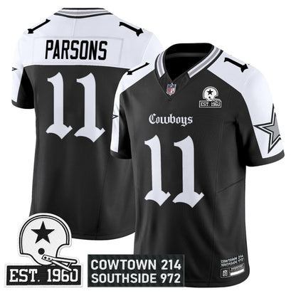 Men's Dallas Cowboys 'Gothic Lone Star Edition' Vapor Limited Jersey - All Stitched