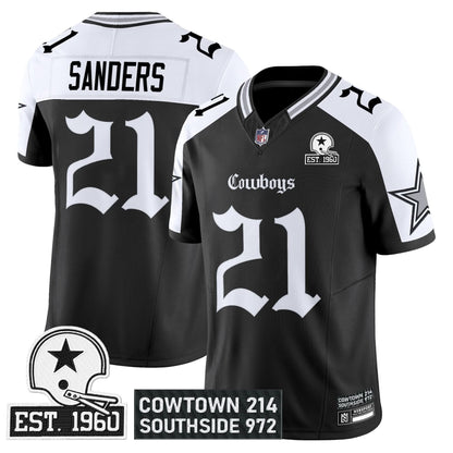 Men's Dallas Cowboys 'Gothic Lone Star Edition' Vapor Limited Jersey - All Stitched