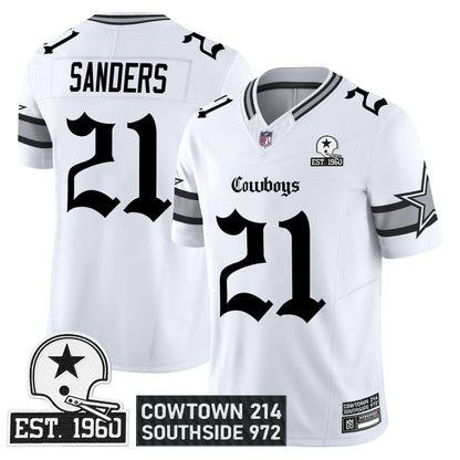 Men's Dallas Cowboys 'Gothic Lone Star Edition' Vapor Limited Jersey - All Stitched