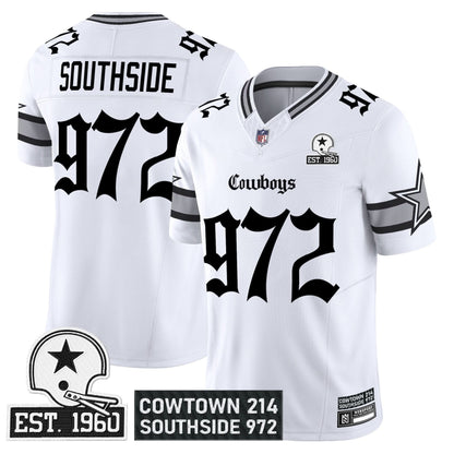 Men's Dallas Cowboys 'Gothic Lone Star Edition' Vapor Limited Jersey - All Stitched