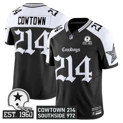 Men's Dallas Cowboys 'Gothic Lone Star Edition' Vapor Limited Jersey - All Stitched
