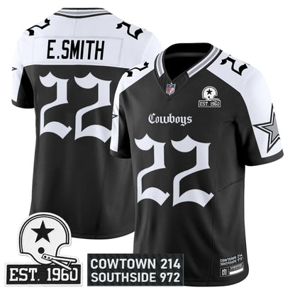 Men's Dallas Cowboys 'Gothic Lone Star Edition' Vapor Limited Jersey - All Stitched