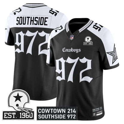 Men's Dallas Cowboys 'Gothic Lone Star Edition' Vapor Limited Jersey - All Stitched