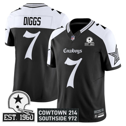 Men's Dallas Cowboys 'Gothic Lone Star Edition' Vapor Limited Jersey - All Stitched