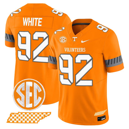 Men's Tennessee Volunteers 2025 'Smokey Grey Series' Vapor Limited Jersey V2 - All Stitched