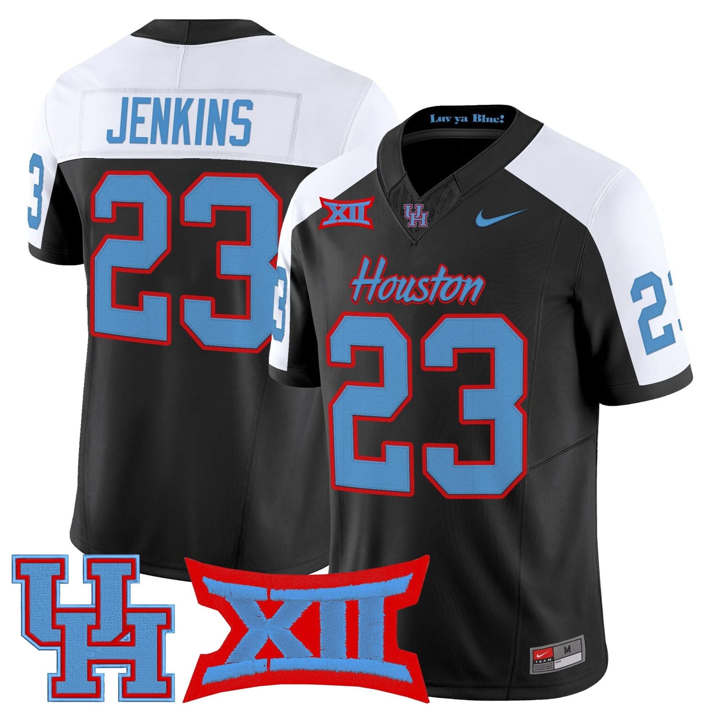 Men's Houston Cougars 2025 Vapor Limited Jersey - All Stitched