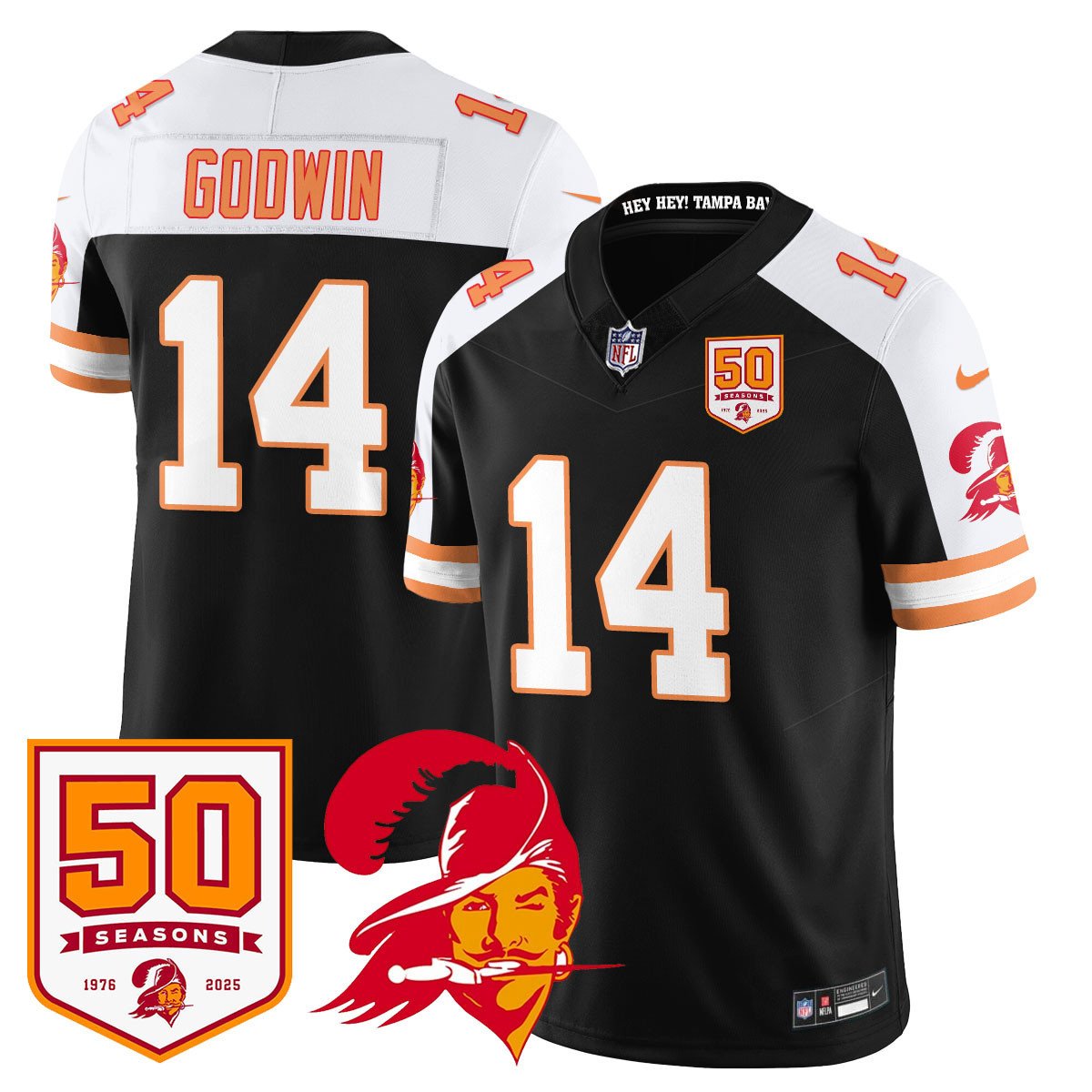 TB '76 Vapor Limited Jersey - All Stitched