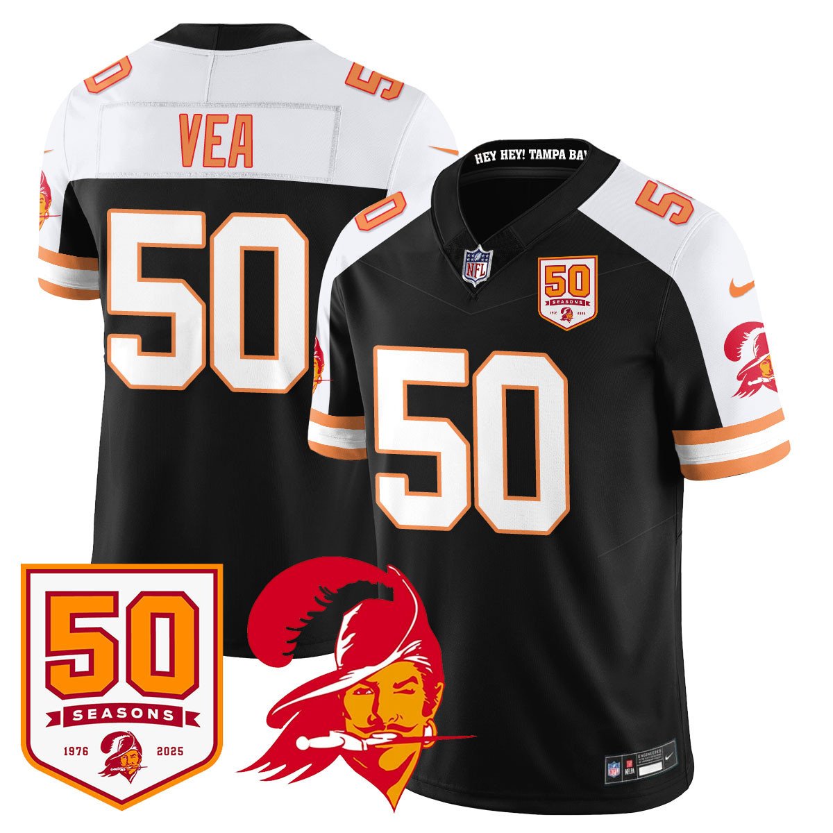 TB '76 Vapor Limited Jersey - All Stitched