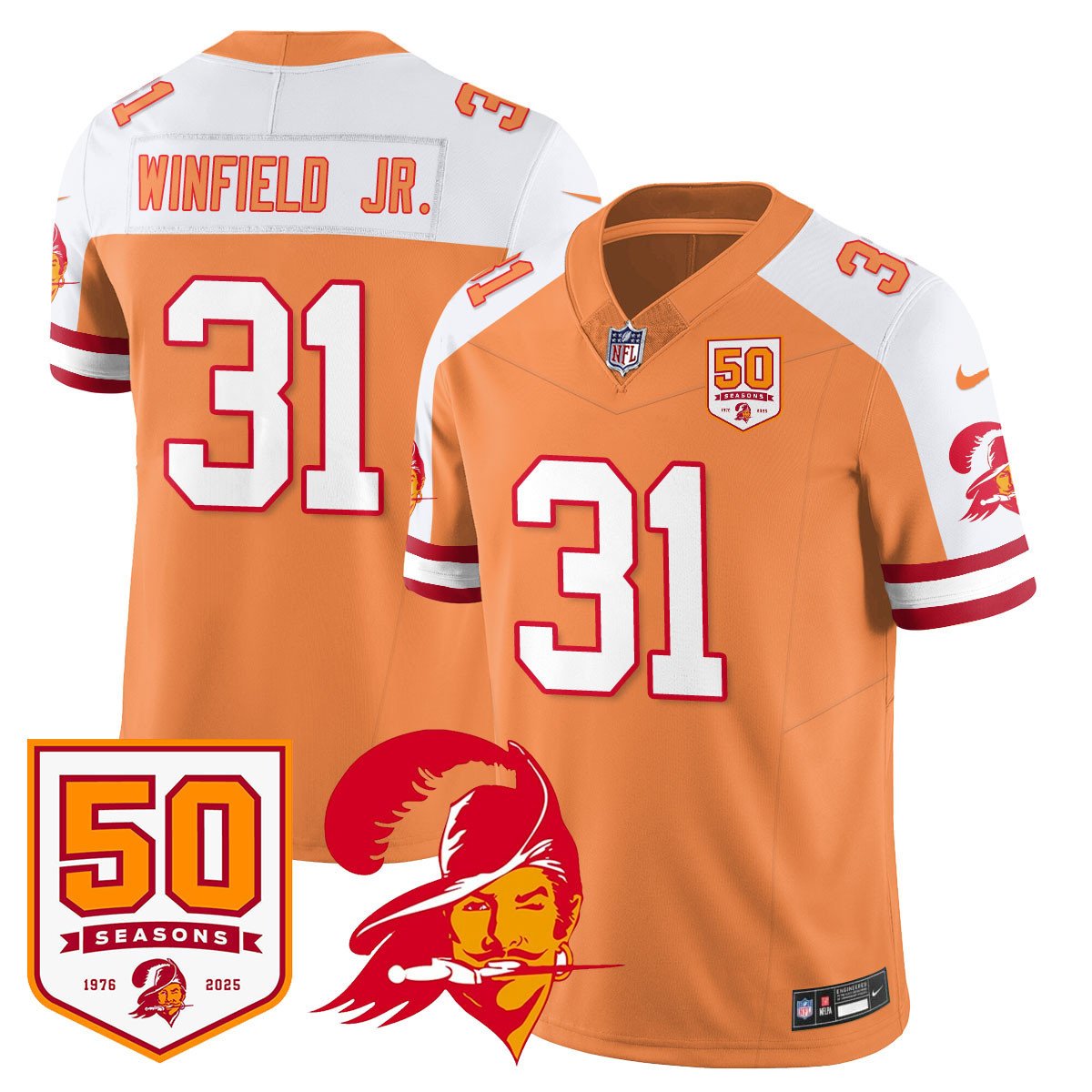 TB '76 Vapor Limited Jersey - All Stitched