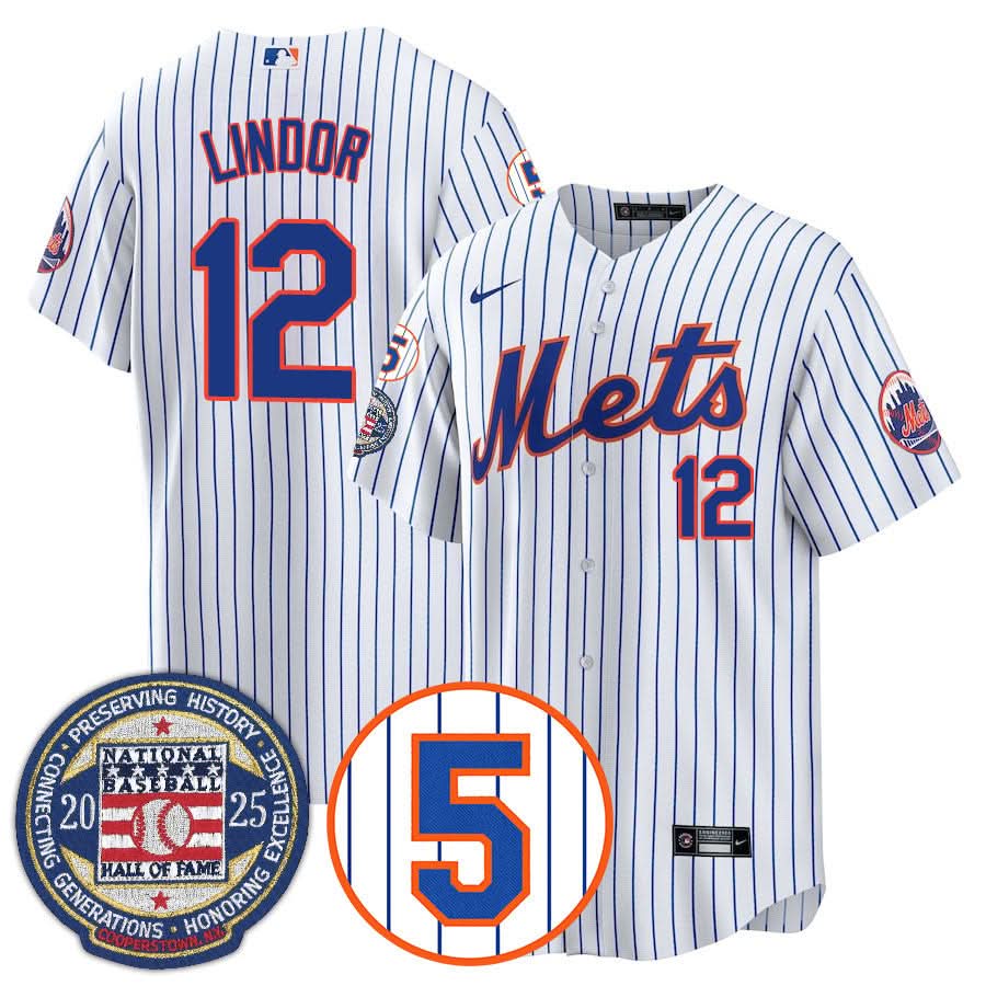 New York Mets Number Retirement & Hall of Fame Gold Jersey - All Stitched